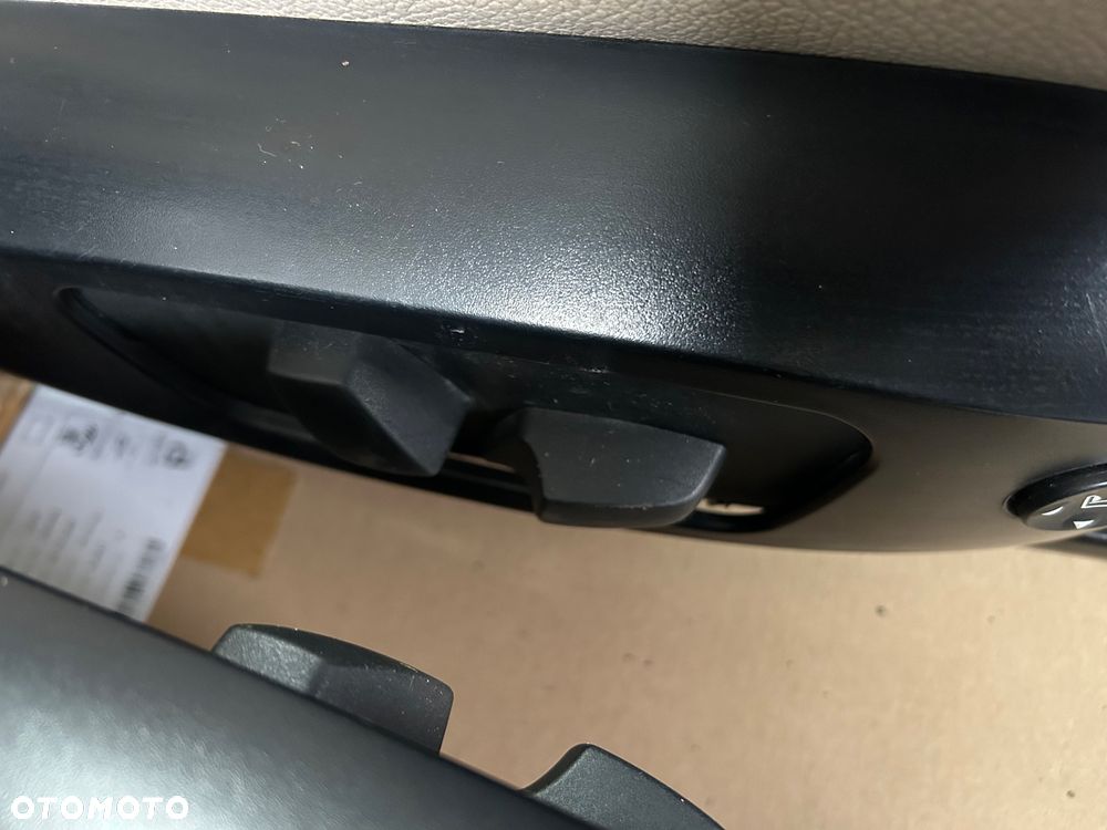 Bmw x3 f25 komplet foteli fotele tapicerki boczki jasna skóra komplet - 14