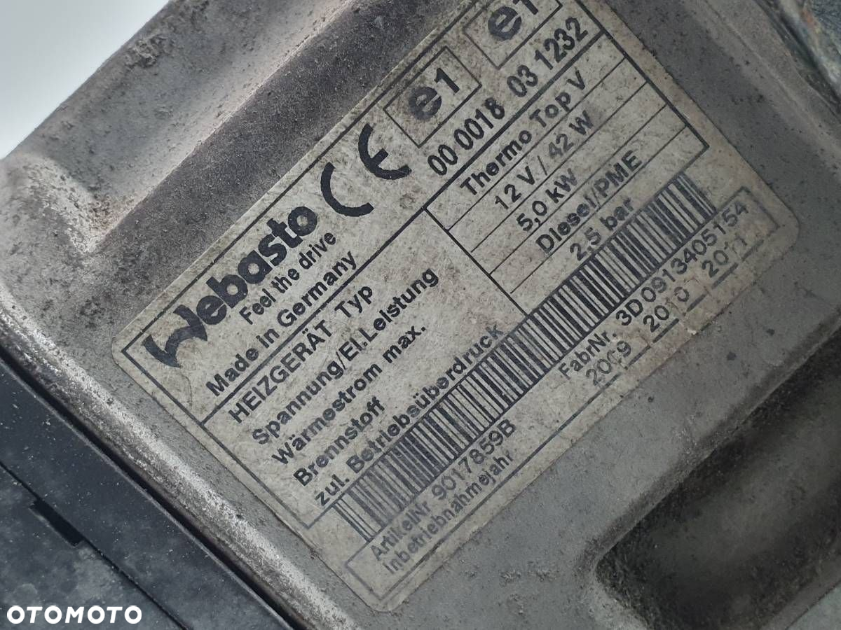 WEBASTO THERMO TOP V 3C0815005AG VW PASSAT CC B6 B7 - 2