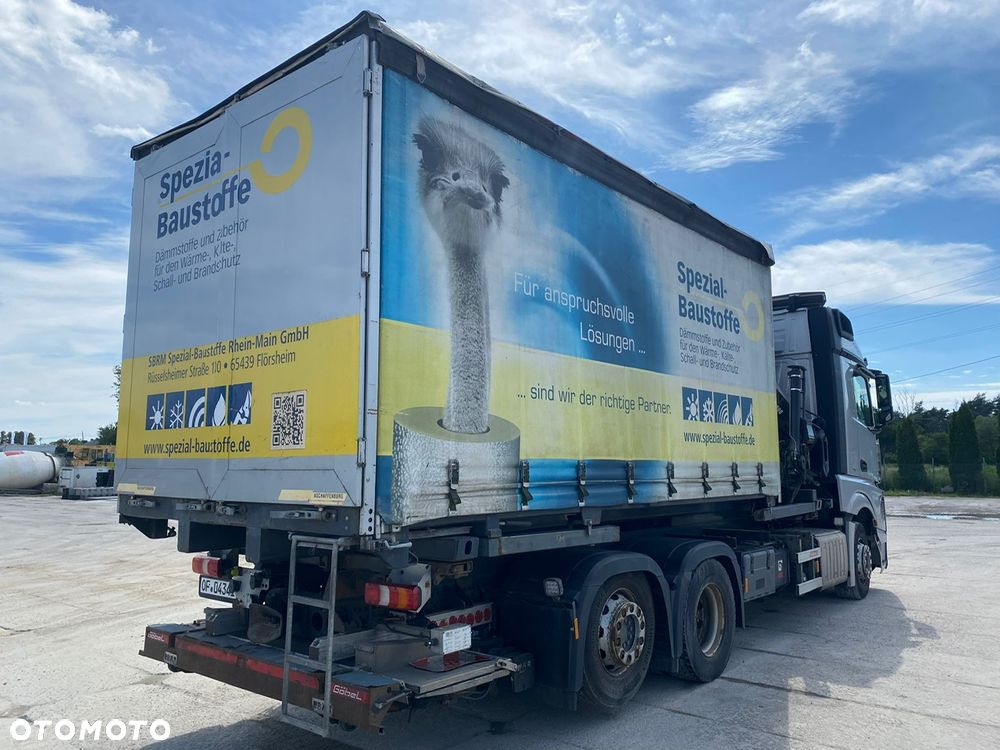Mercedes-Benz Actros 2543 HDS HIAB / BDF / Winda / 6x2 - 3