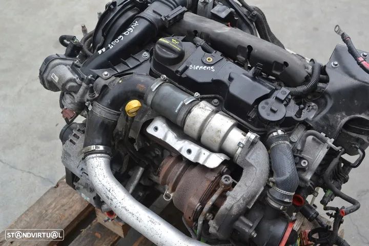 Motor completo Ford Focus Mk3 3 III 1.6 TDCI 8v 115cv T1DB Continental - 1