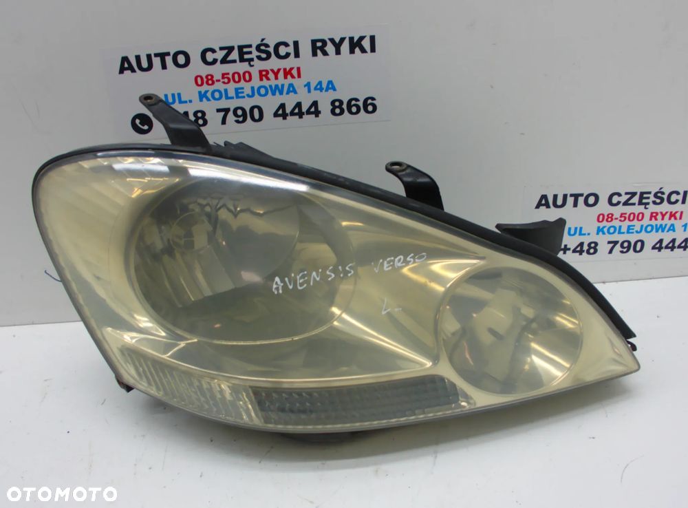 Toyota Avensis Verso I Reflektor Lampa Przód - 7