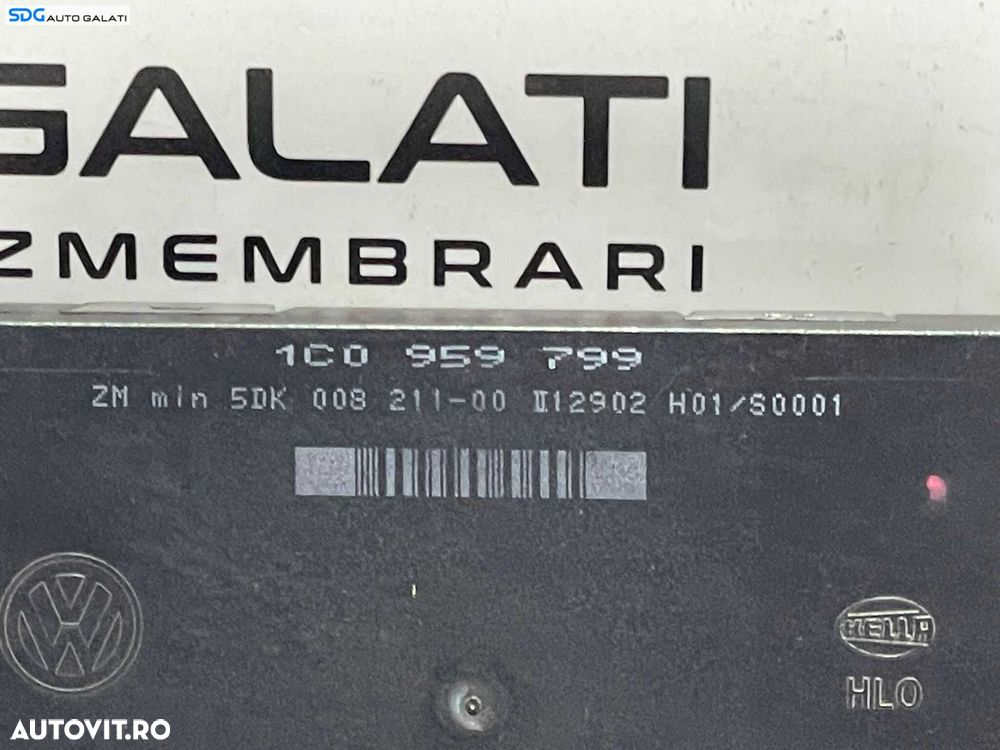 Unitate Modul Calculator Confort Comfort Skoda Octavia 1 1997 - 2011 Cod 1C0959799 [L3219] - 3