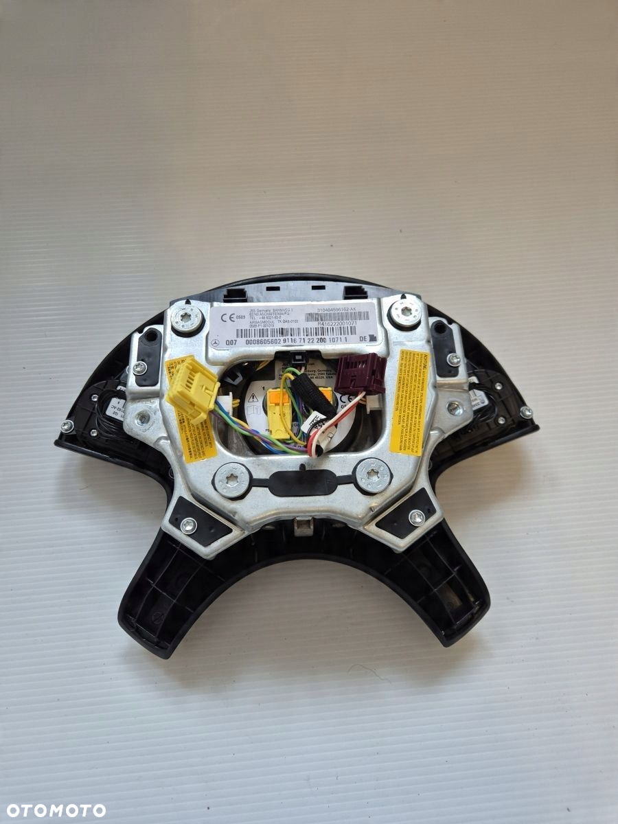 MERCEDES W204 C-KLASA PODUSZKA POWIETRZNA AIRBAG KIEROWCY 0008605602 - 10