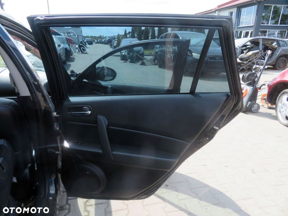 DRZWI TYLNE PRAWE 6 II GH LIFT KOMBI 16W  CZARNY MAZDA 2010-2012 - 7