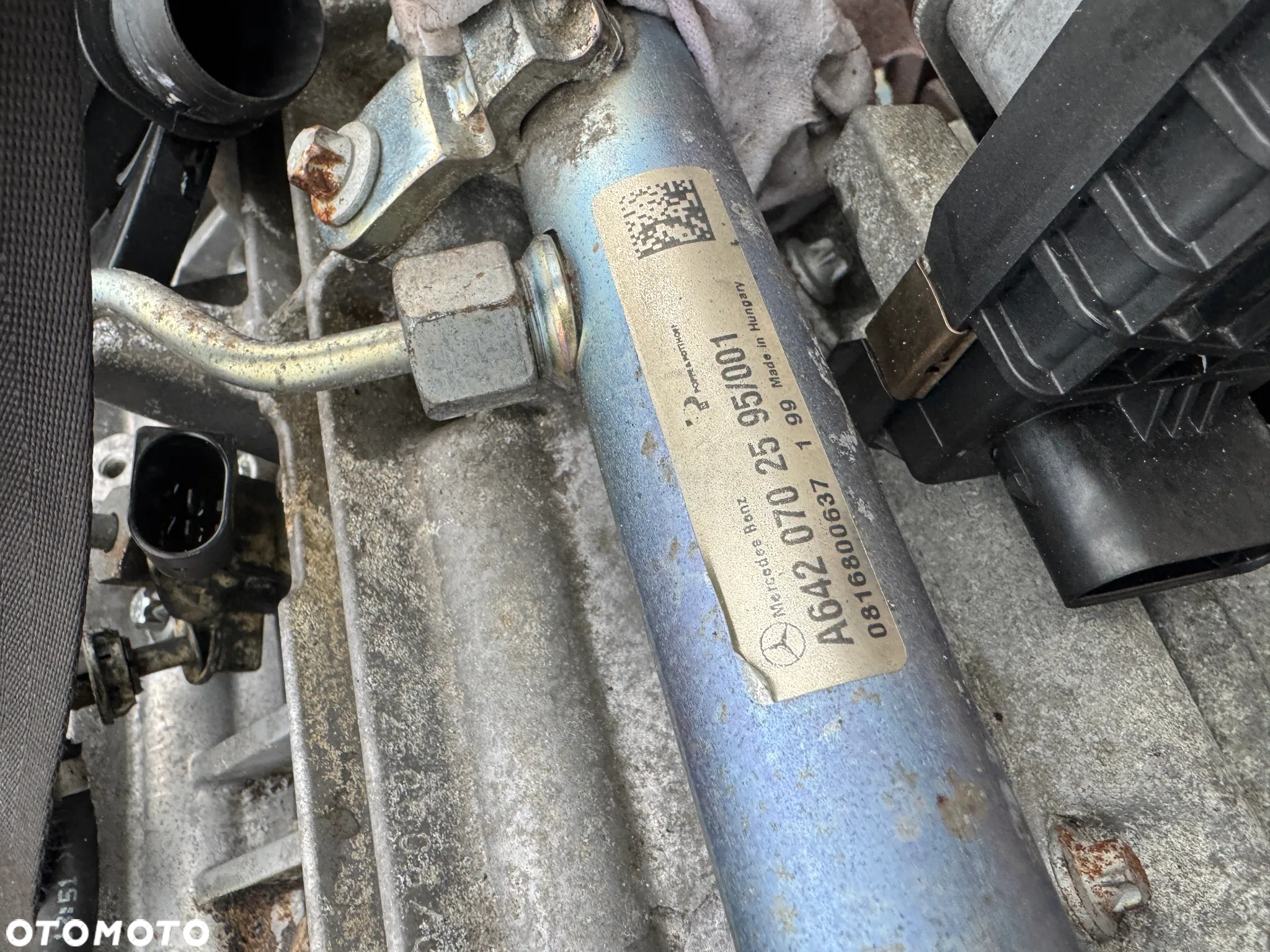 silnik om 642950 642 950 3.0 crd Mercedes ML kompletny 163 tys - 23
