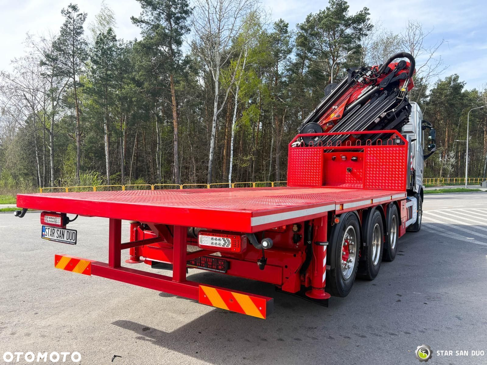 Volvo FH 500 8x4*4 PK65002 Fly JIB HDS Żuraw 7456 godzin Euro 6 Wciągarka - 8