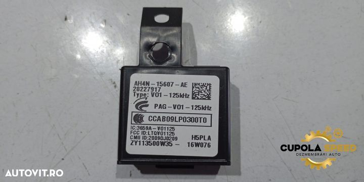 Modul keyless AH4N-15607-AE Land Rover Range Rover Evoque L538 [2011 - 1