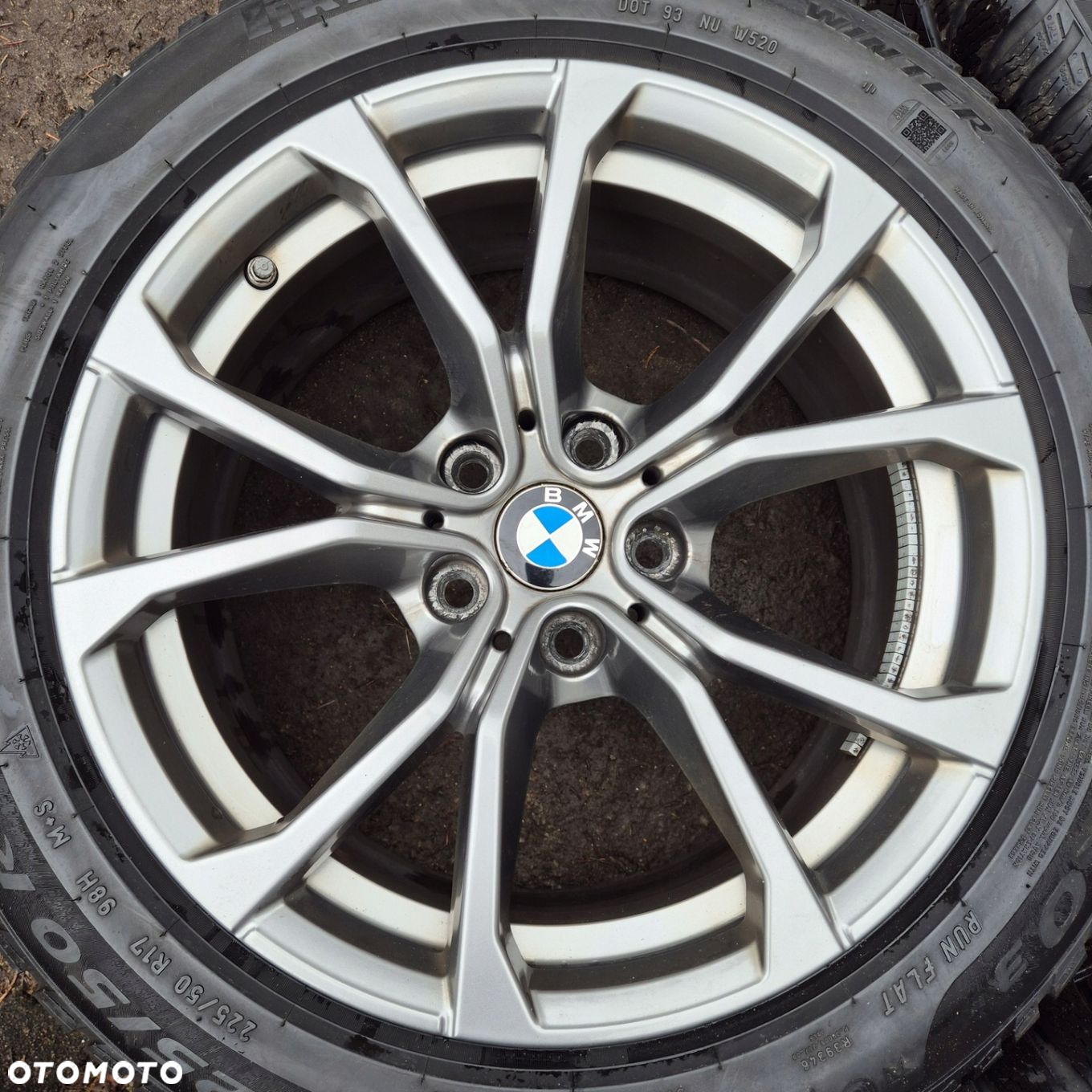 ZIMA FELGI KOŁA 17 BMW 3 G20 G21 4 G22 G23 G26 225/50 R17 PIRELLI 2022r - 6