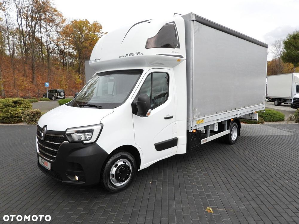 Renault MASTER PLANDEKA 10 PALET WEBASTO TEMPOMAT NAWIGACJA LEDY BLIŹNIACZE KOŁA KLIMATYZACJA  165KM - 20