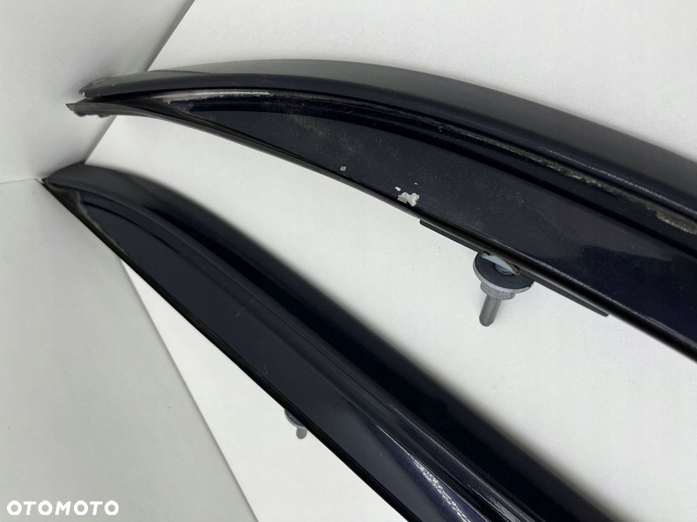 BMW X3 F25 RELINGI DACHOWE CZARNY POŁYSK KOMPLET 8047359 8047360 - 6