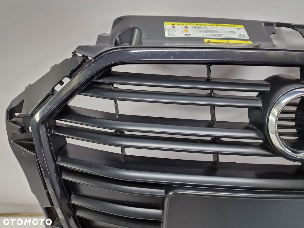 AUDI A3 8V / 8V3 S-LINE 16- ATRAPA / GRILL PRZEDNI PRZÓD CZARNY BEZ PDC , NR 8V3853651AA , NR AUKCJI GL349 - 2