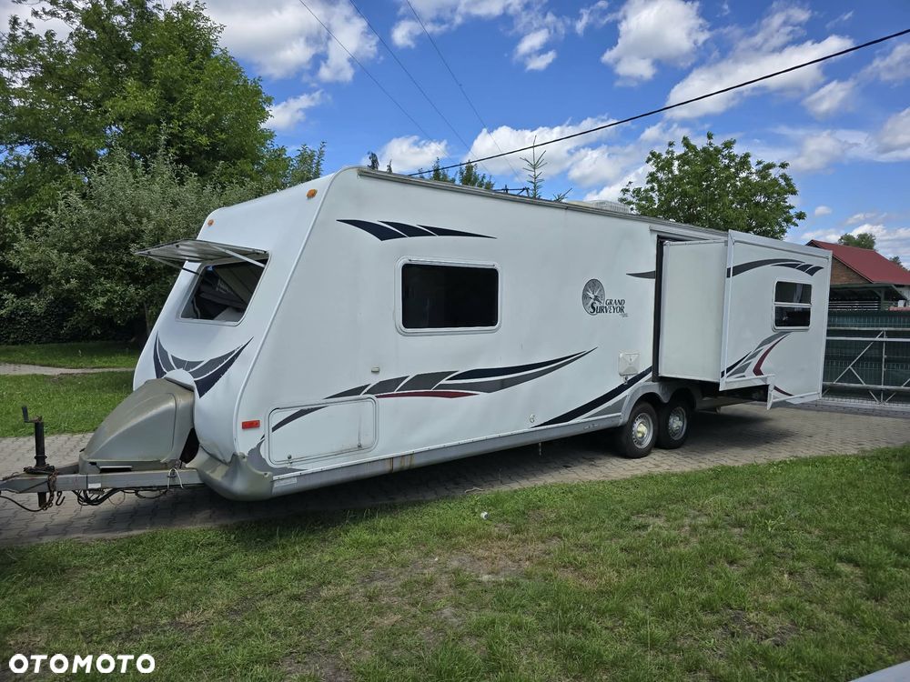 Airstream Forest river Grand Surveyor gs280 Slideout amerykańska przyczepa kempingowa XL mieszkalna dom holenderski całoroczna - 35