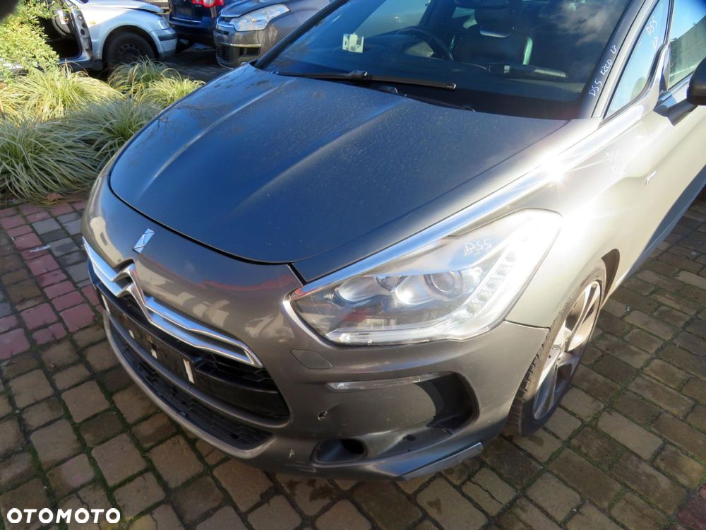 MASKA ZDERZAK BŁOTNIKI LAMPY DS5  KZCD  CITROEN 2011-2015 SZARY GALENA PRZÓD KOMPLETNY - 4