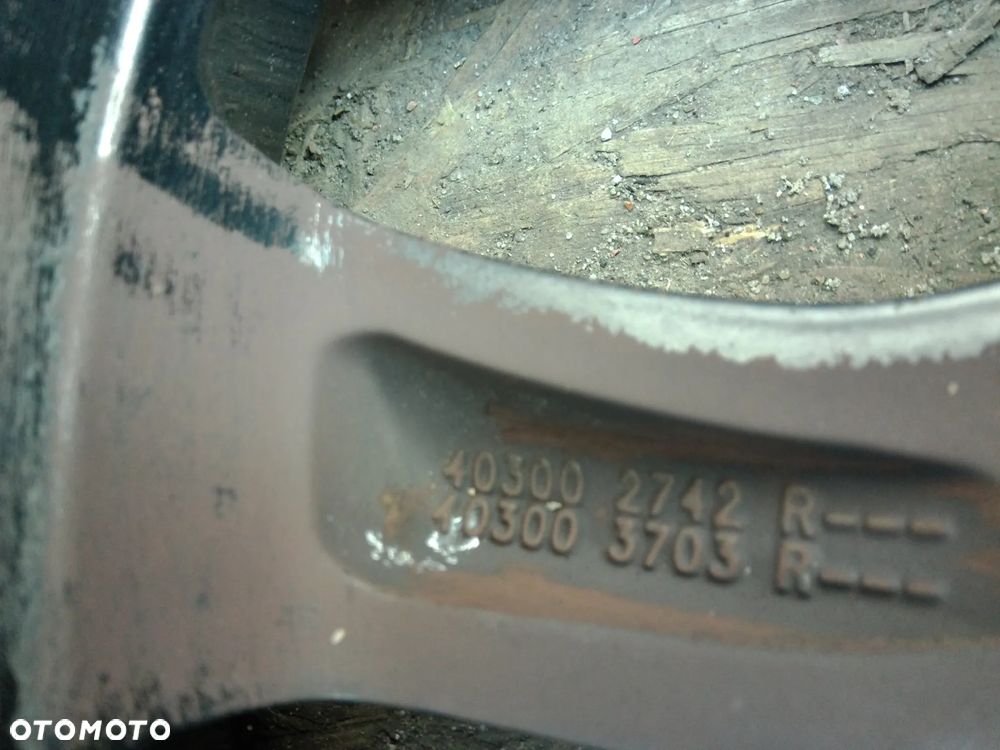 RENAULT CLIO IV ALUFELGI 403003585R ALU FELGI 4X100 16" 6,5J ET 44 KOMPLET FELGI ALUMINIOWE - 7