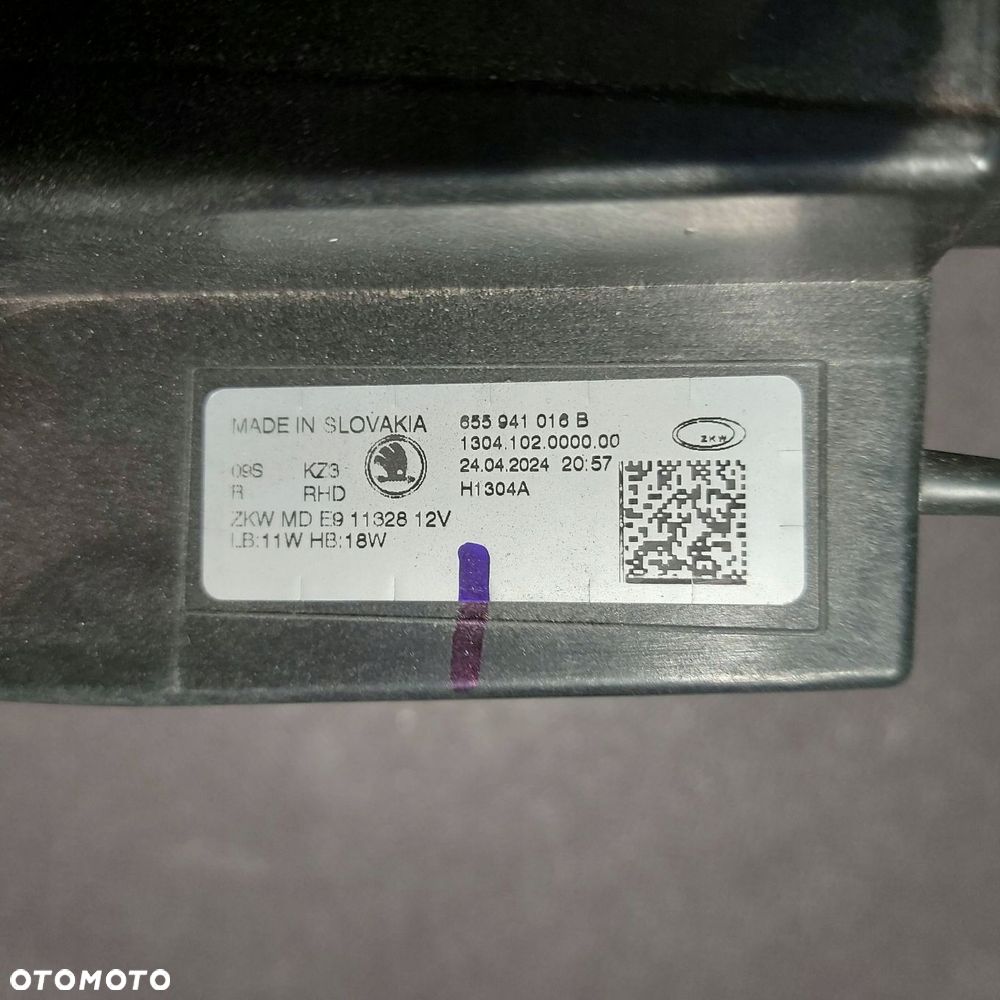 skoda kamiq lift full led przód strona prawa 655941016b - 6