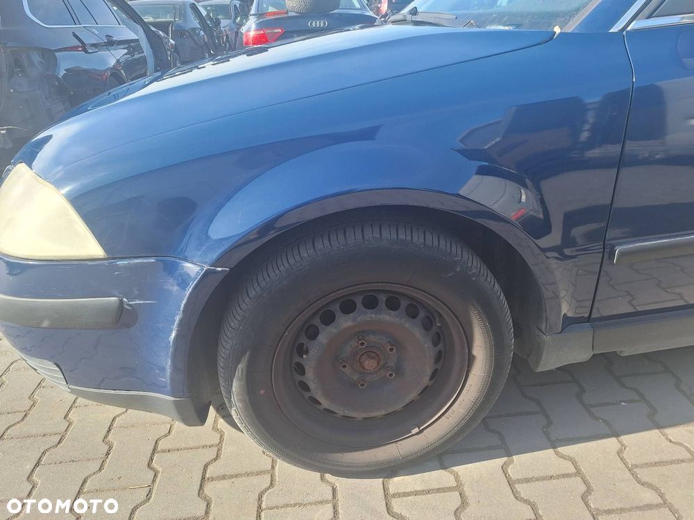 KOMPLETNY PRZÓD VOLKSWAGEN PASSAT B5 FL LA5E MASKA ZDERZAK BŁOTNIKI LAMPY - 10