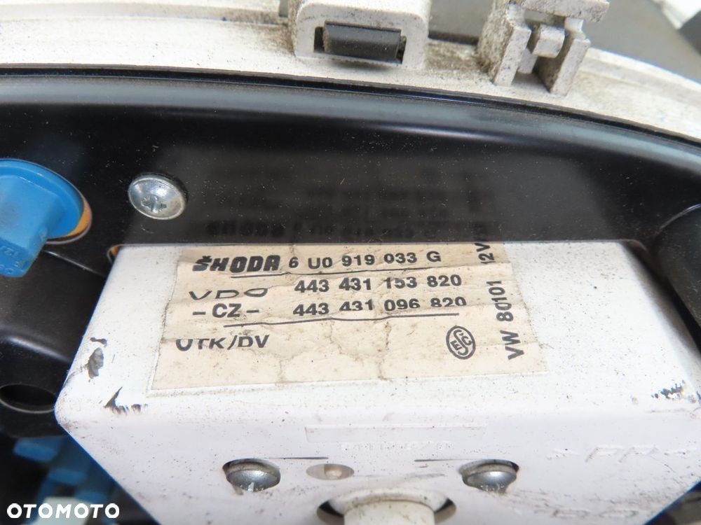 LICZNIK SKODA FELICIA 1.3 6U0919033G 443431153820 443431096820 - 7