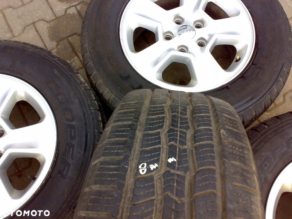 jeep grand cherokee wk2 2014 - koła orginał alu felgi opony 17'' idealne - 5
