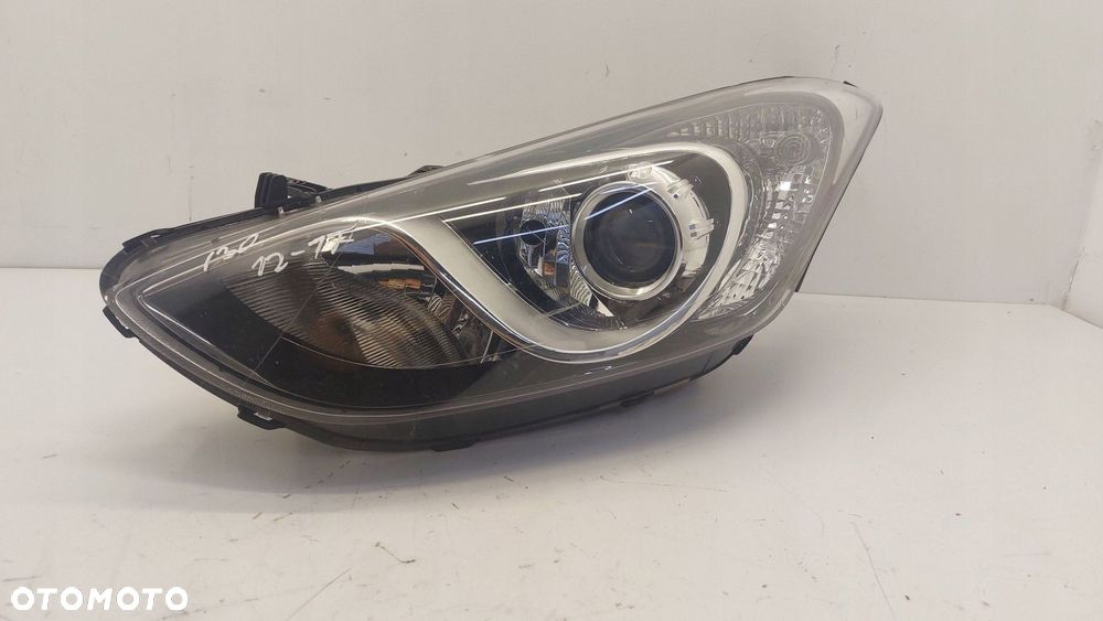 hyundai i30 ii 12-17r lampa przód lewa z doświetlaniem 92101-a6060 europa - 2