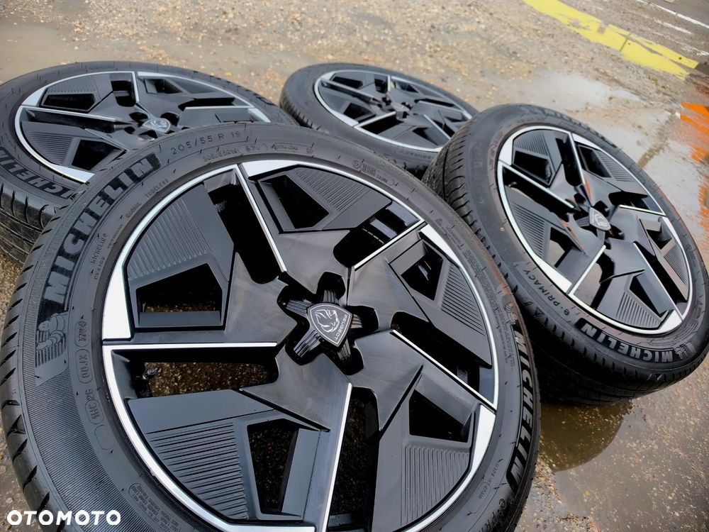 5x108 Felgi Aluminiowe Alufelgi Oryginalne 19 Koła Letnie Lato J.NOWE DEMO PEUGEOT 3008 II 2 5008 II 2 408 III 3 408X GT LINE GTLINE CITROEN C5 AIRCROSS DS7 CROSSBACK DS4 II 2 OPEL GRANDLAND X Legnica ALU-RAD 205/55 MICHELIN 24r. Kropki - 1