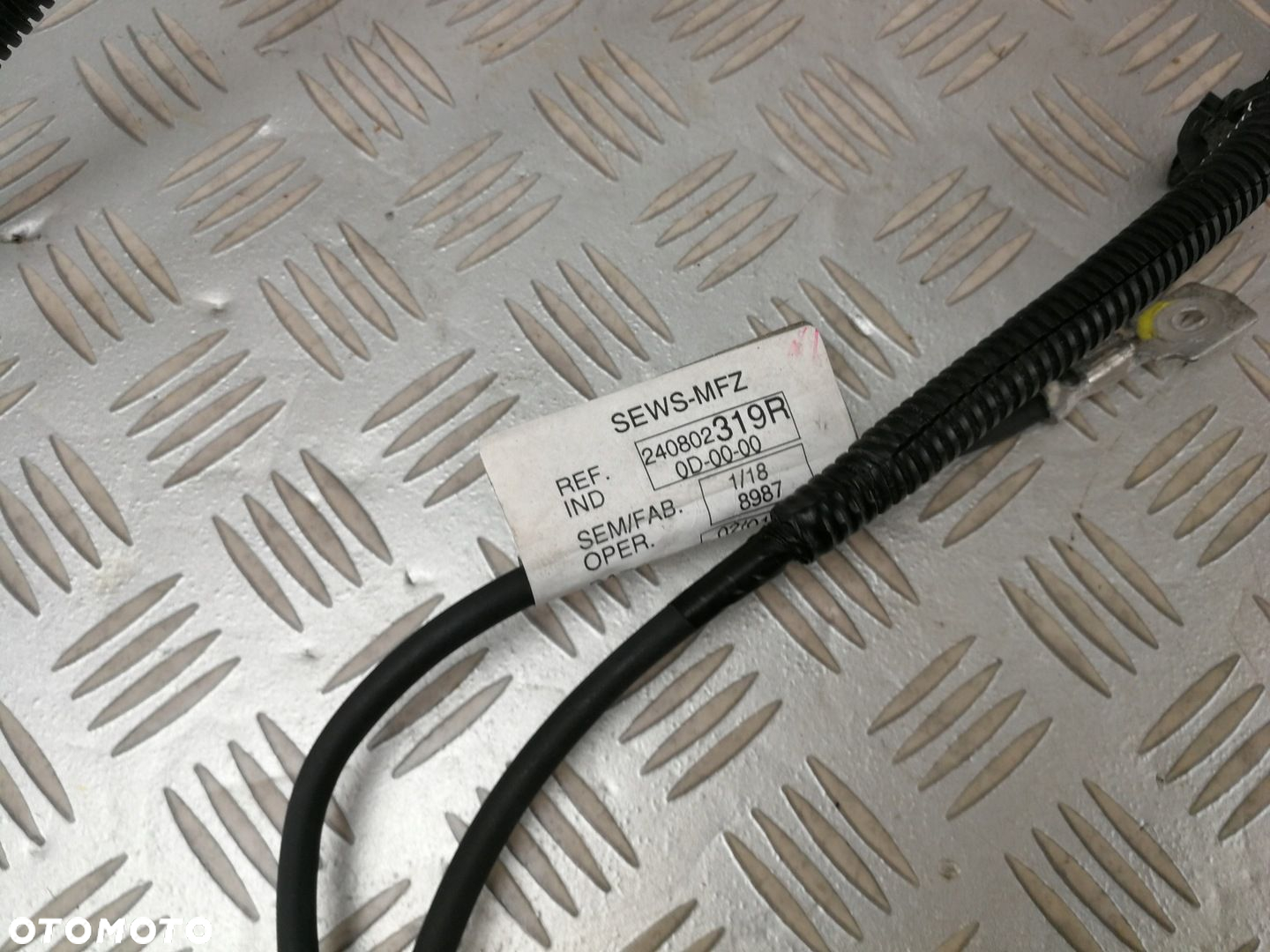 250825784R 240802319R klema przewód minus czujnik RENAULT CAPTUR I 1 LIFT - 2