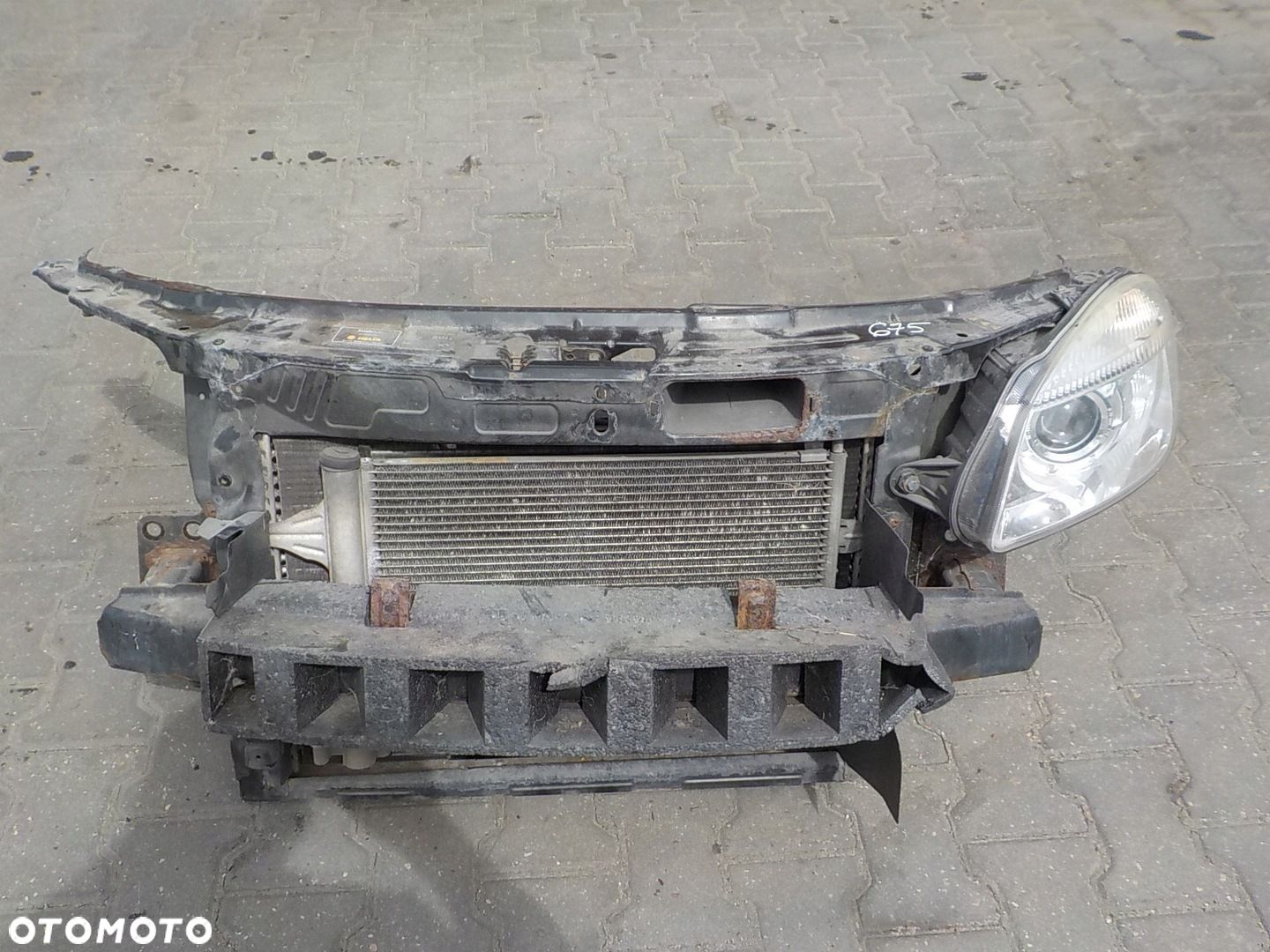675 SKODA FABIA II 1.4 1.6 TDI PAS PRZEDNI BELKA CHŁODNICA - 1