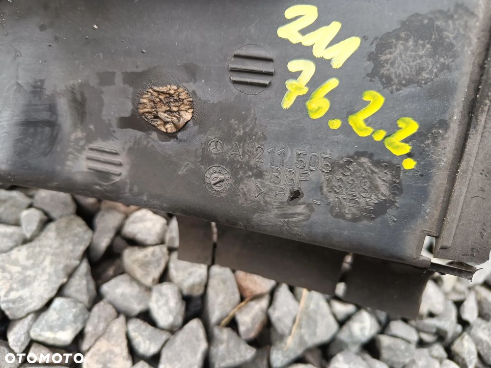 MERCEDES W211 LIFT 2.2 CDI KIEROWNICA POWIETRZA WLOT A2115053230 - 4