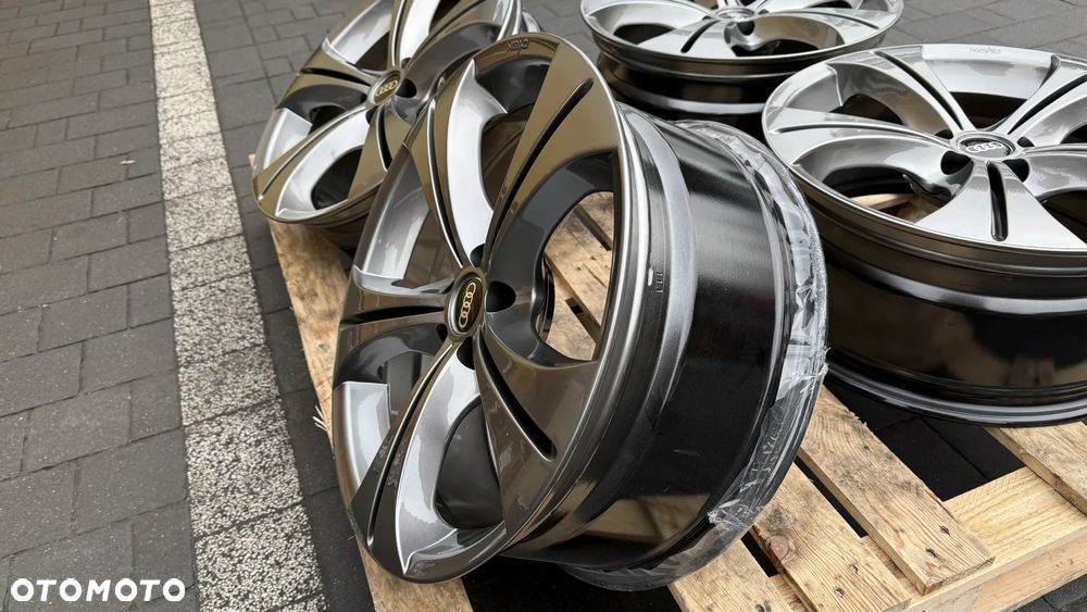 Alufelgi r18 5x100 ET35 8J Audi Seat Skoda VW Koła Oxigin 8018 - 10