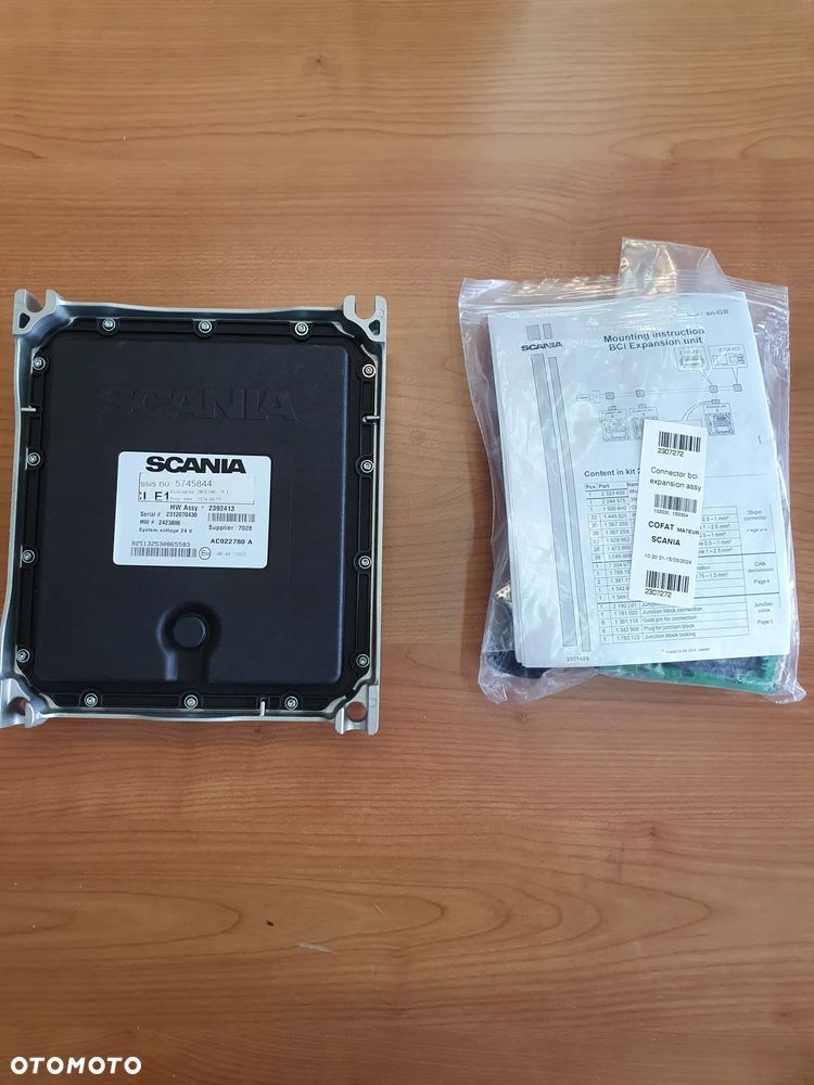 Nowy, sterownik zabudowy BWE BCI SCANIA 2875146 - 1