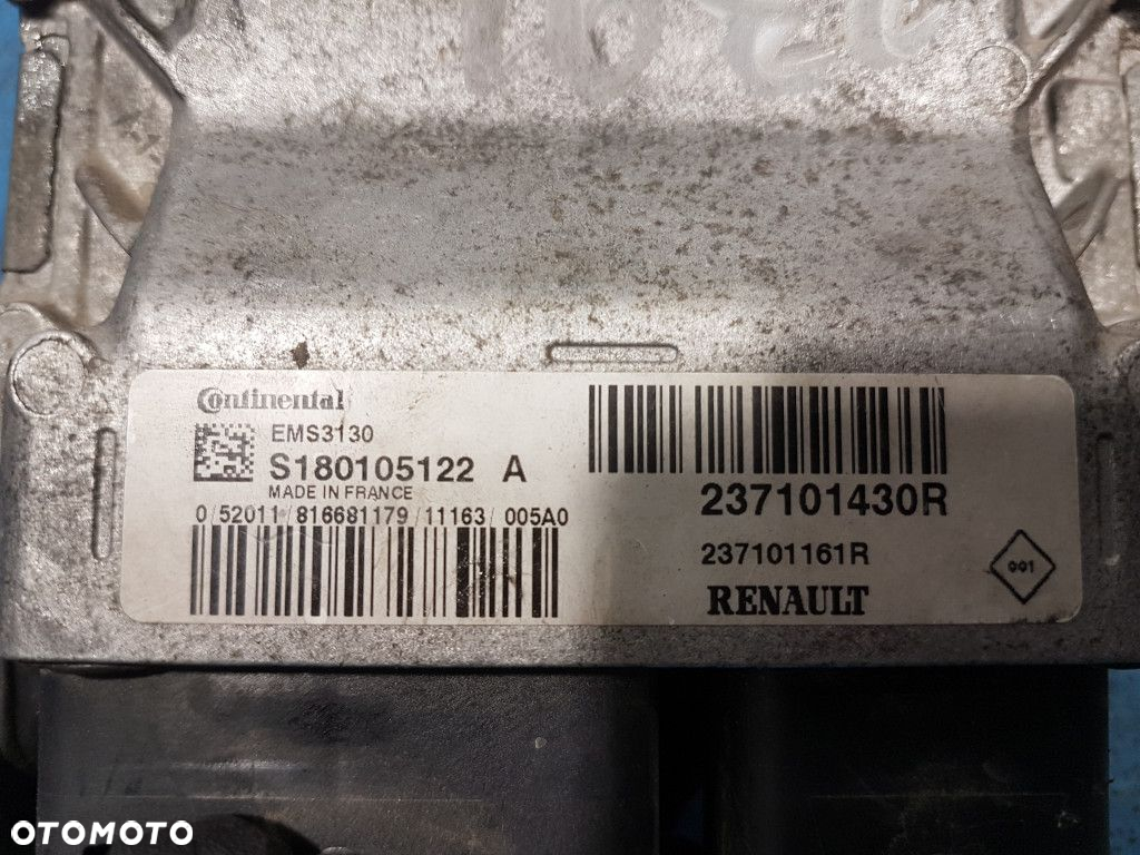 DACIA LOGAN I LIFT 1.6B STEROWNIK SILNIKA 237101430R - 2