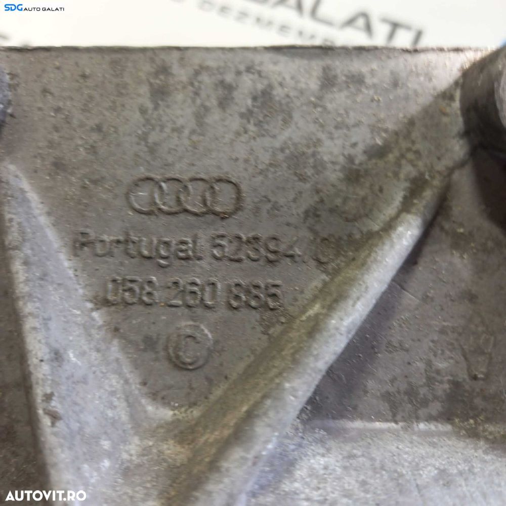 Suport Accesorii Motor Compresor AC Alternator Audi A4 B5 1.8 T 1997 - 2001 Cod 058260885 [1303] - 4