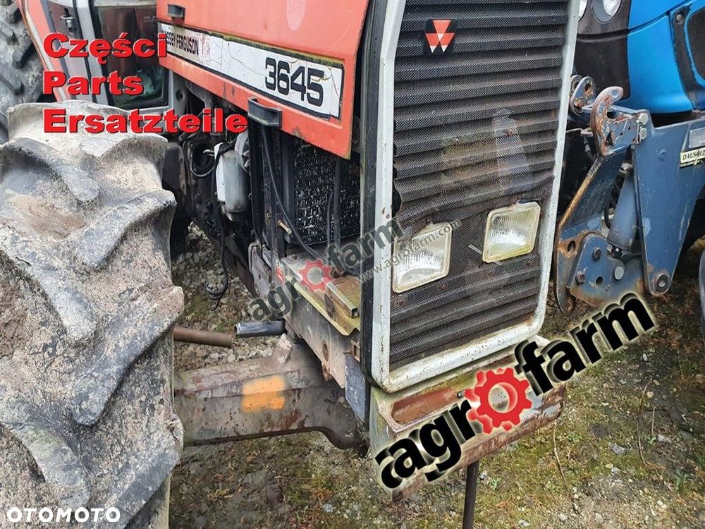 Massey Ferguson 3645 części, skrzynia biegów, oś - 4