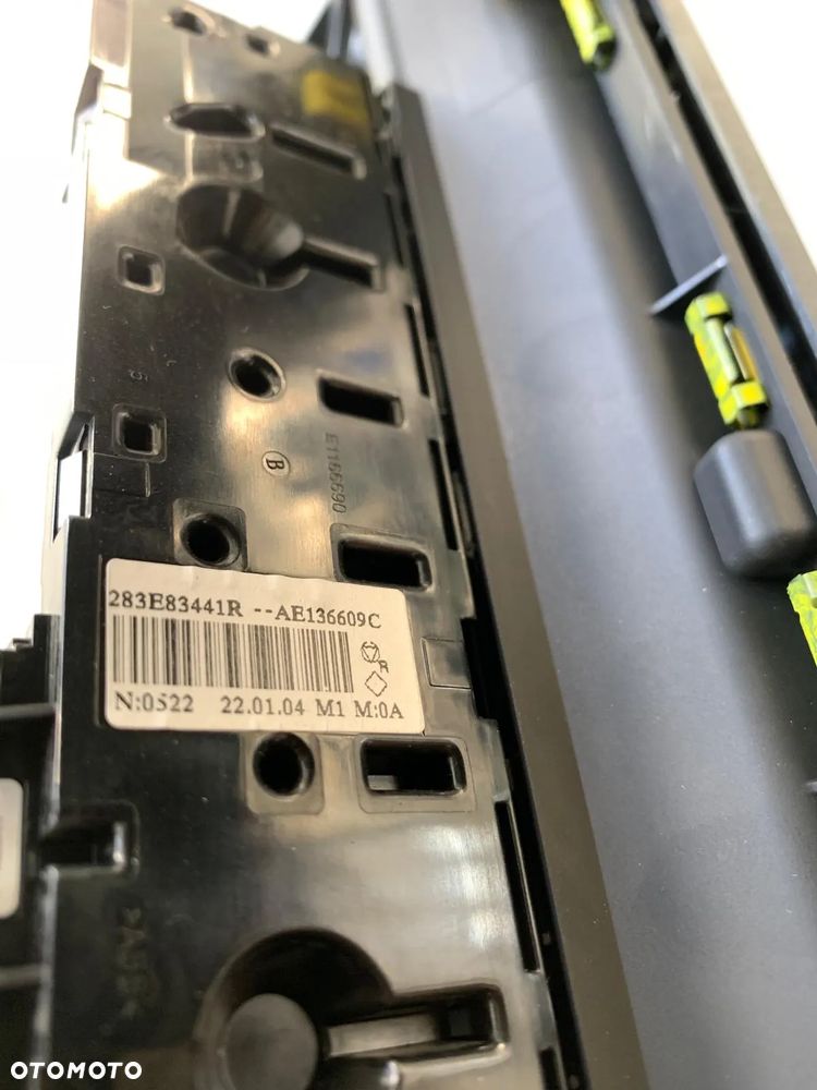 MASTER III MOVANO ramka panel sterowania 283E83441R - 2