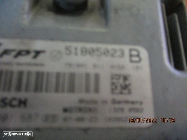 Centralina 51805023B 00517869370 FIAT 500 2007 1.4I BOSCH - 3