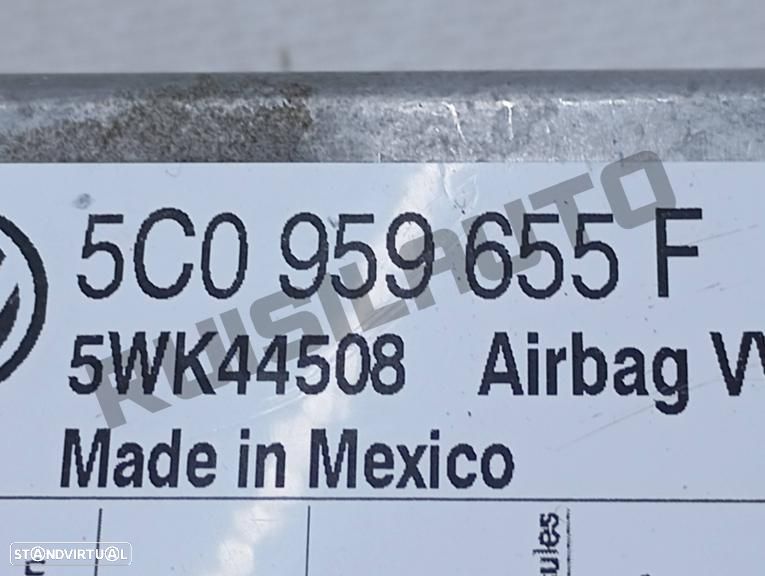 Conjunto Airbags 5c095_9655f Vw Jetta Vi (1b) [2010_2022] 2.0 T - 13