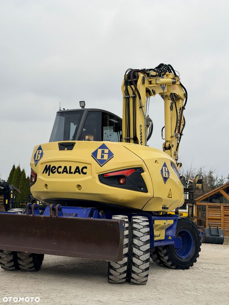 Mecalac Koparka 14 ton MECALAC 15 MWR koparko-ładowarka 3 łyżki widły 1 wł Centr.smarowanie Opony na BLIŹNIAKU 80%Camso ładowarka 714 12MTX 4x4 skrętne KLIMA kabina Premium silnik 146KM DEUTZ szybka 35km/h - 31