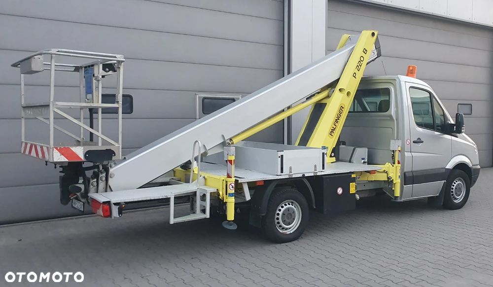 Mercedes-Benz Sprinter 313CDI - 22m PALFINGER P220B Podnośnik koszowy zwyżka Wumag Ruthmann TB Multitel MT GSR - 11