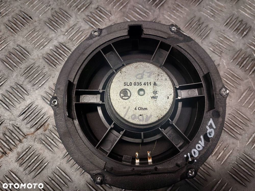 GŁOŚNIK DRZWI LEWY PRZÓD SKODA OCTAVIA II LIFT 5L0035411 - 3