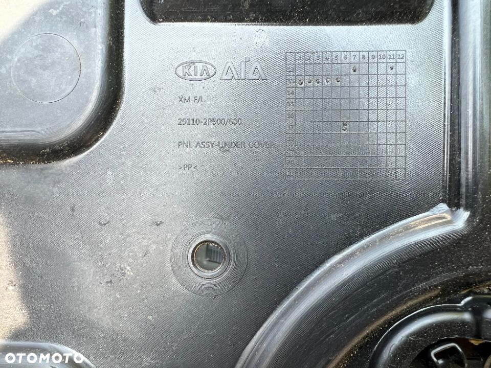 Płyta Osłona pod silnik Kia Sorento II XM Oryginał - 2