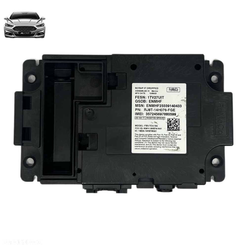 STEROWNIK TCU FORD MUSTANG MACH-E USA RJ8T-14H076-FGE - 1