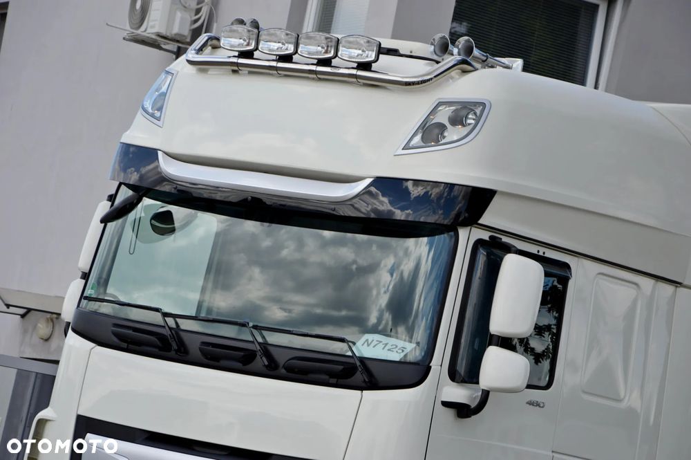 DAF XF 480 ZF INTARDER / TV / KLIMA POSTOJOWA / FULL LED / TRĄBY / MIĘDZYOSIE - 3