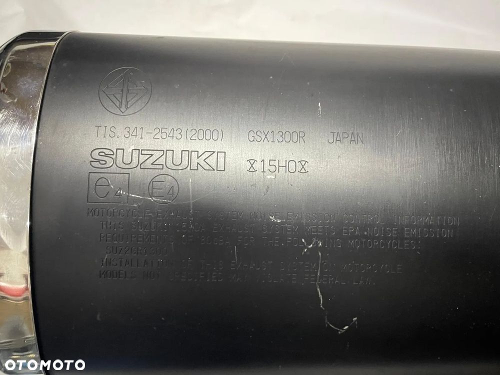 Tłumik wydech prawy SUZUKI HAYABUSA GSXR 1300 - 2