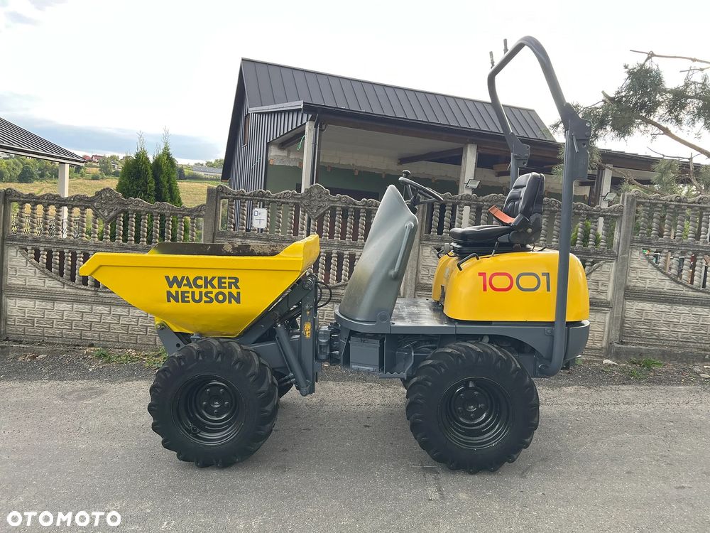 Wacker Neuson 1001 * Wozidło Budowlane Wacker Neuson 1 Tona * Wysoki Wysyp * Stan Bardzo Dobry * - 3