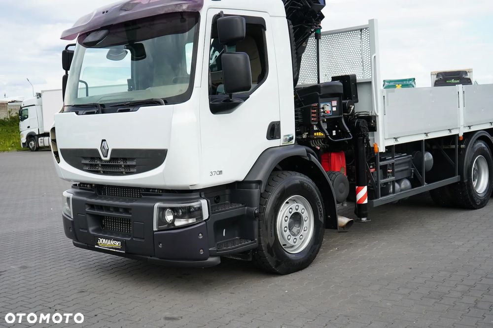 Renault PREMIUM / 370 / 6 X 4 / SKRZYNIOWY + HDS / HIAB 377 EP - 4 / PILOT - 33