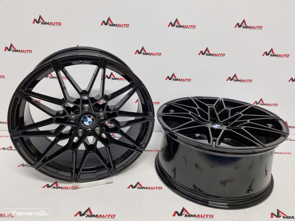 Jantes Look BMW 826M Preto Brilho 20 - 3