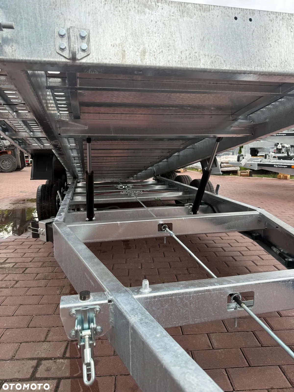 Inny Balhanger TRIMAXLIFT 3560 Wypełnienie Aluminium 600x210 3 osie DMC 3500kg uchylana hydraulicznie MOCNA - 5