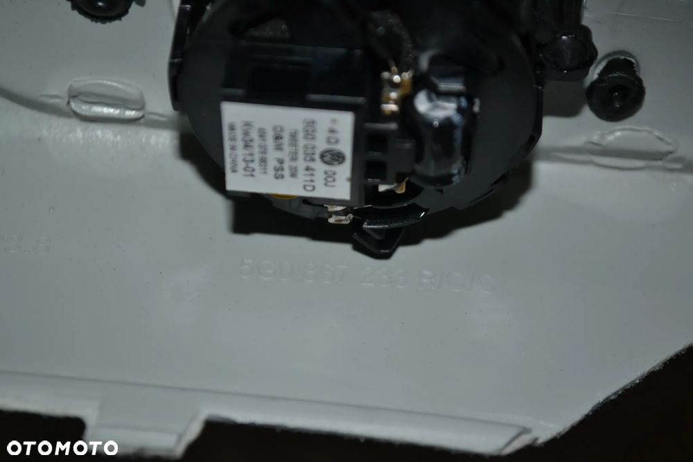 VW GOLF VII POSZYCIE OSŁONA SŁUPKA LEWA GŁOŚNIK STAN 5G0867233R - 3