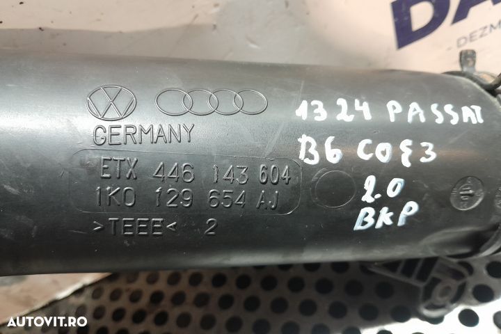 Tubulatura admisie aer 1K0129654AJ 1K0129654AJ Volkswagen VW Passat B - 2