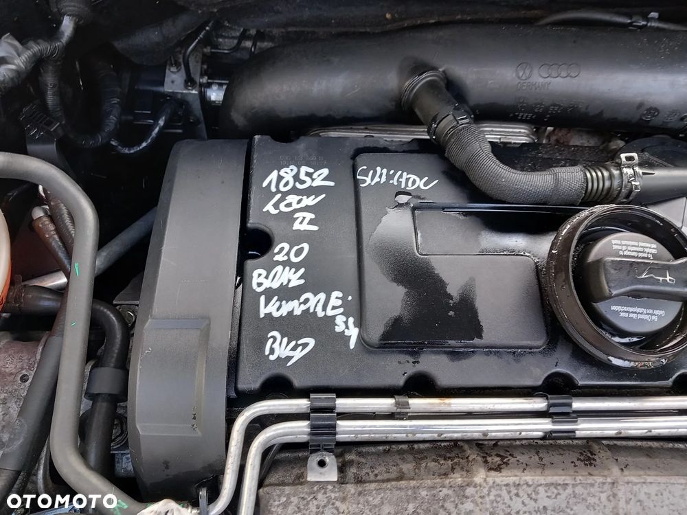 SEAT LEON II SILNIK USZKODZONY 2.0 TDI 16V 140KM DIESEL OZNACZENIE: BKD !!!! NA CZEŚĆI !!!! - 2