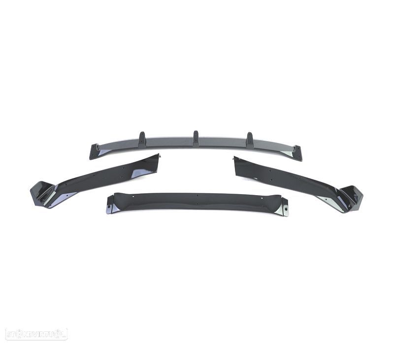 SPOILER LIP BMW X5 F15 12-18 LOOK M PERFORMANCE PRETO BRILHANTE - 6